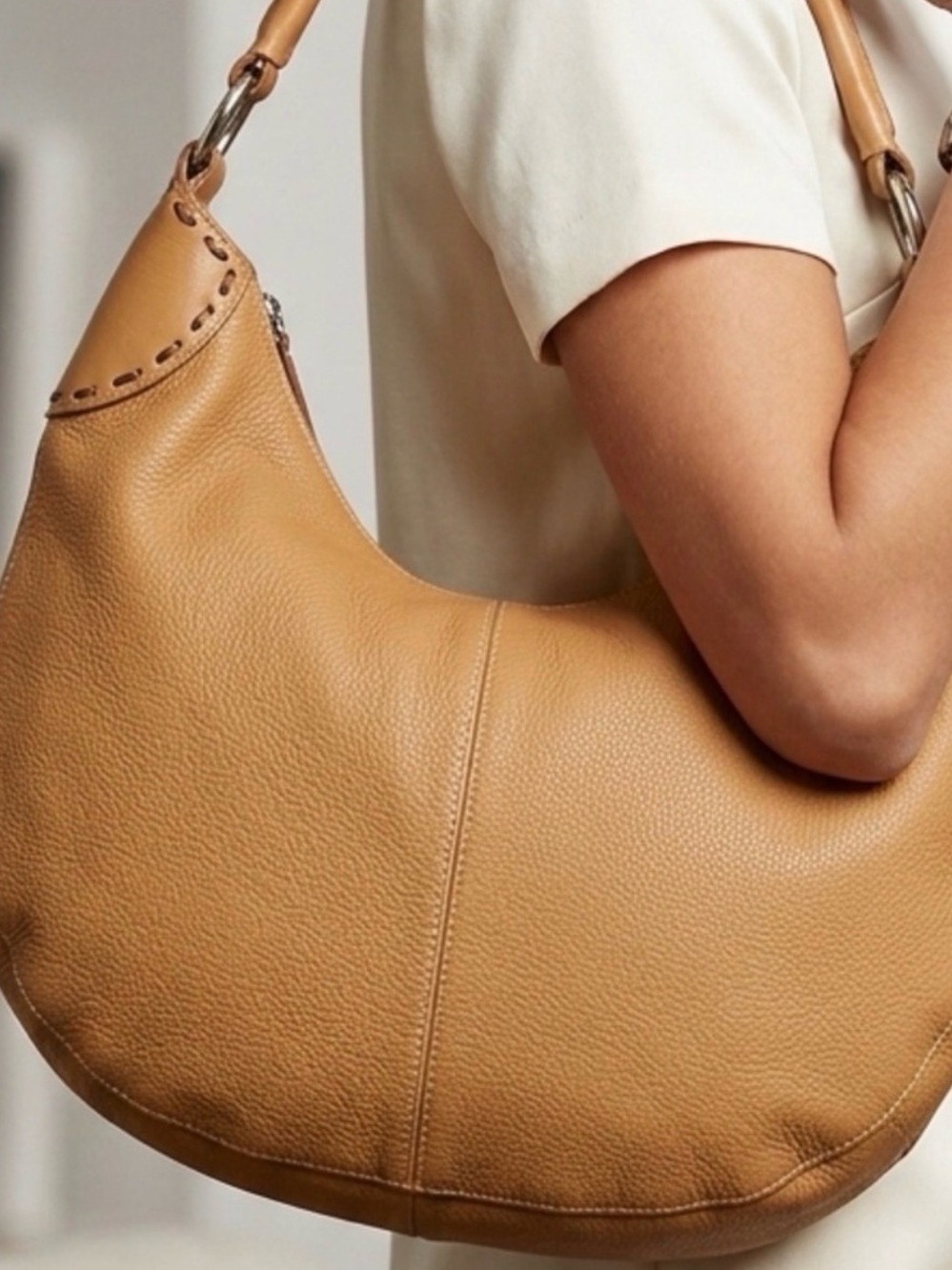 Scuola Del Cuoio Firenze Leather Bag - Picture 1 of 8